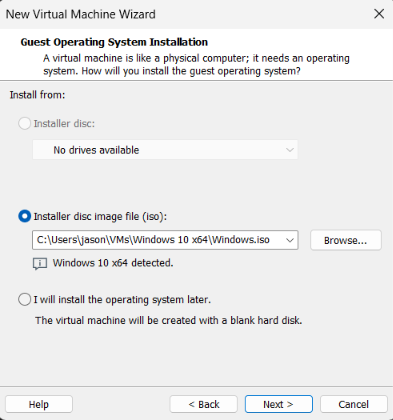 create vm