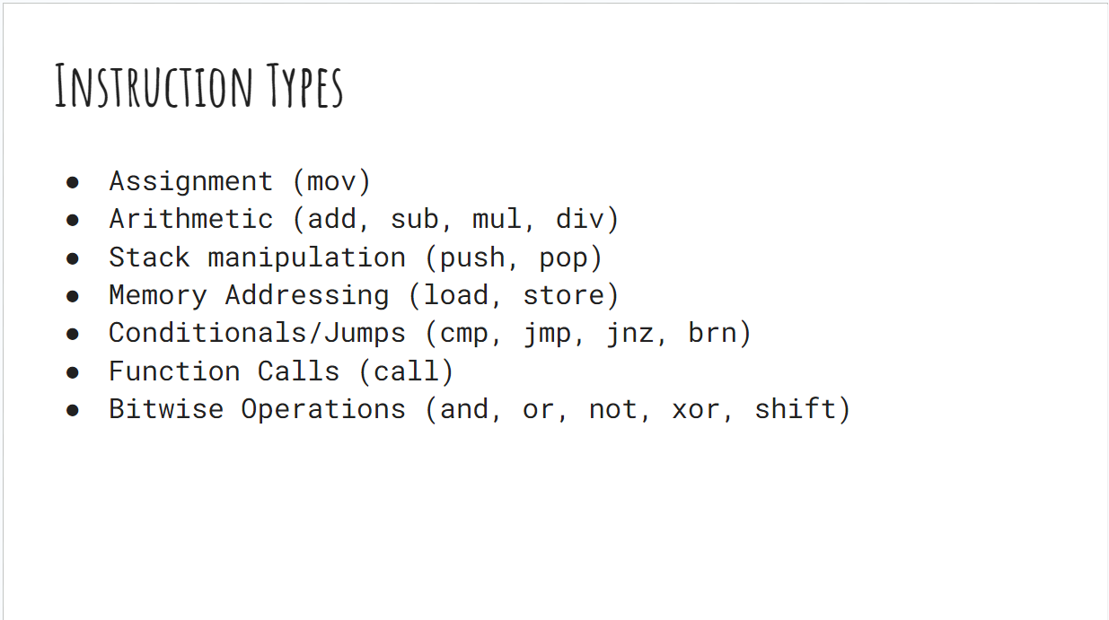 instruction-types