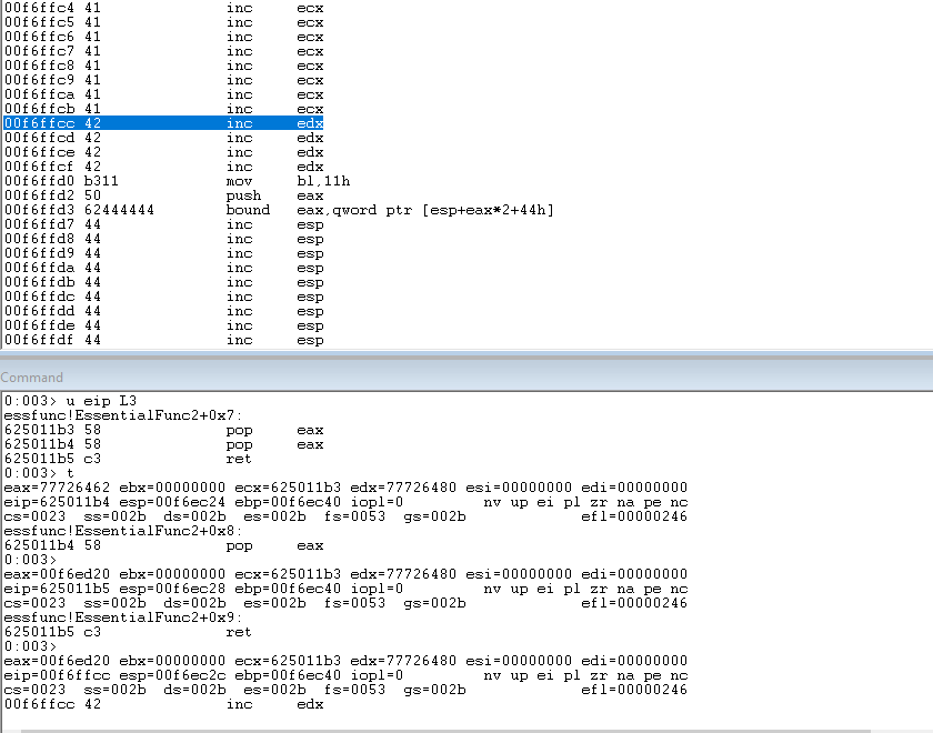 NSEH overwrite
